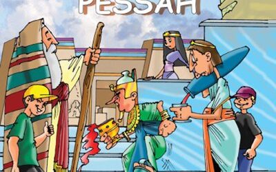 "Je colorie Pessah", un album de bande dessinée de 40 pages à colorier de Jacky Yarhi