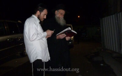 Le Rav Shlomo Cunin de Californie à la Yéchiva de Brunoy