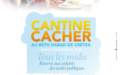 La cantine du Beth Habad de Créteil chez Pizza Kash