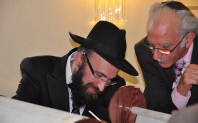 Inauguration d'un Sefer Torah pour la synagogue de Villeneuve St Georges
