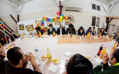 Farbrenguen de Pourim au Beth Habad de Vincennes