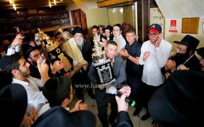 Ha'hnassat Sefer Torah au Beth Habad de Vincennes