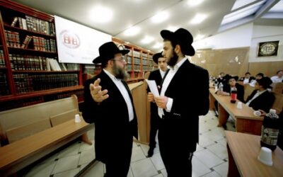Syoum Harambam à la Yéchiva Loubavitch de Vincennes