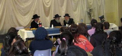 Le Rav Leibl Groner à Beth Rivkah