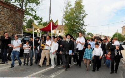 Ha'hnassat Sefer Torah à la mémoire du Rav Ori Yéhouda Yossef ע"ה Schonthal, dimanche 2 septembre 2012 à Beth Rivkah