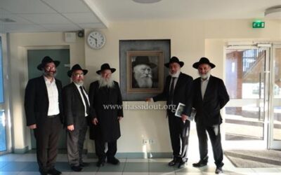 Visite du Rav Groner aux Institutions Beth Rivkah, dimanche 9 mars 2014