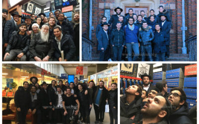 Voyage chez le Rabbi pour les étudiants du Beth Loubavitch Lariboisière