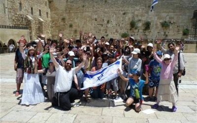 Voyage en Israel des enfants du Talmud Torah du Consistoire de Paris