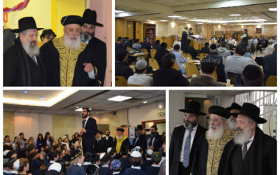 Le Grand Rabbin de Jérusalem, Rav Chlomo Amar visite les institutions Sinaï