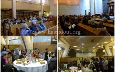 Fête de &lsquo;Hanouka pour les dames du Club du Beth Loubavitch