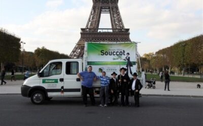 Succès sans précédent des Souccot mobiles en Ile de France