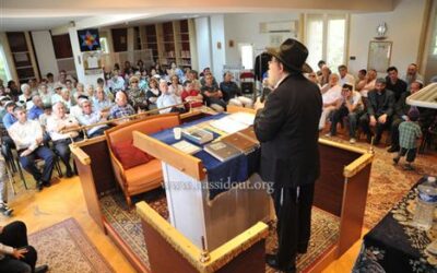 Grande conférence à l'occasion du centenaire des Maamarim "Ayin Beth" à Menton