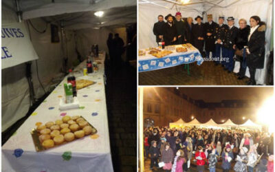 METZ : Allumage public de &lsquo;Hanouka, mercredi 17 décembre 2014