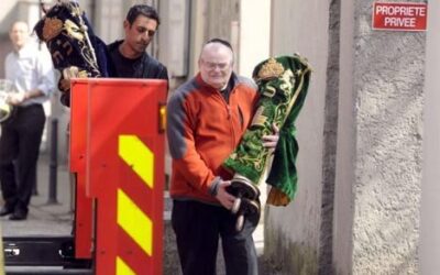 Incendie à la synagogue de Mulhouse pendant l'office de Chabbat