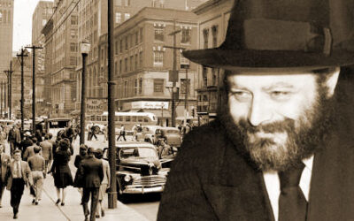 LE RABBI : "Venez ! Je vais vous montrer comment rapprocher un juif dans la rue !"