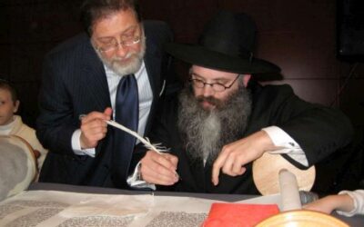 Ha'hnassat Sefer Torah à Pekin