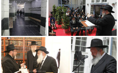 Inauguration d'une nouvelle synagogue Habad à Bruxelles
