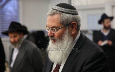 Visite du vice-ministre israélien des affaires religieuses Rav Elie Ben Dahan au Ohel