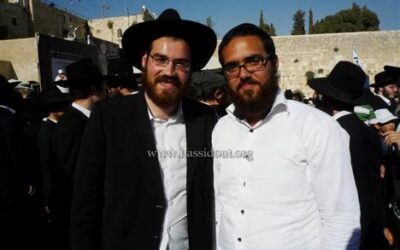 Les français à l'inauguration du 5ème Sefer Torah des enfants juifs, mercredi 20 Av 5772 à Jérusalem