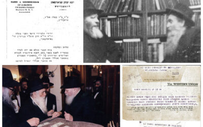 70 ans de l'établissement de la première institution Loubavitch en Europe depuis la Shoah