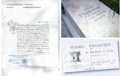 Le Certificat de décès du fils du Rabbi Maharach a été découvert en France