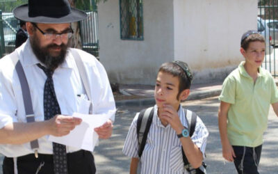 KFAR HABAD: Première journée du Camp Gan Israël pour les enfants des Chlou'him en Israël