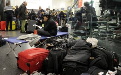 Le Rav Moché Malki se mobilise à l'aéroport de Milan