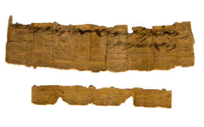 20minutes.fr : La plus ancienne mention de Jérusalem découverte sur un papyrus vieux de 2.700 ans