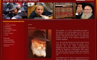 NOUVEAU : Le site internet de la Shoul du 17 rue des Rosiers